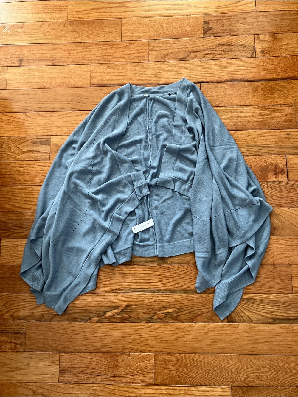 lululemon Women’s Blue Gray Teal Shawl Cardigan - One Size